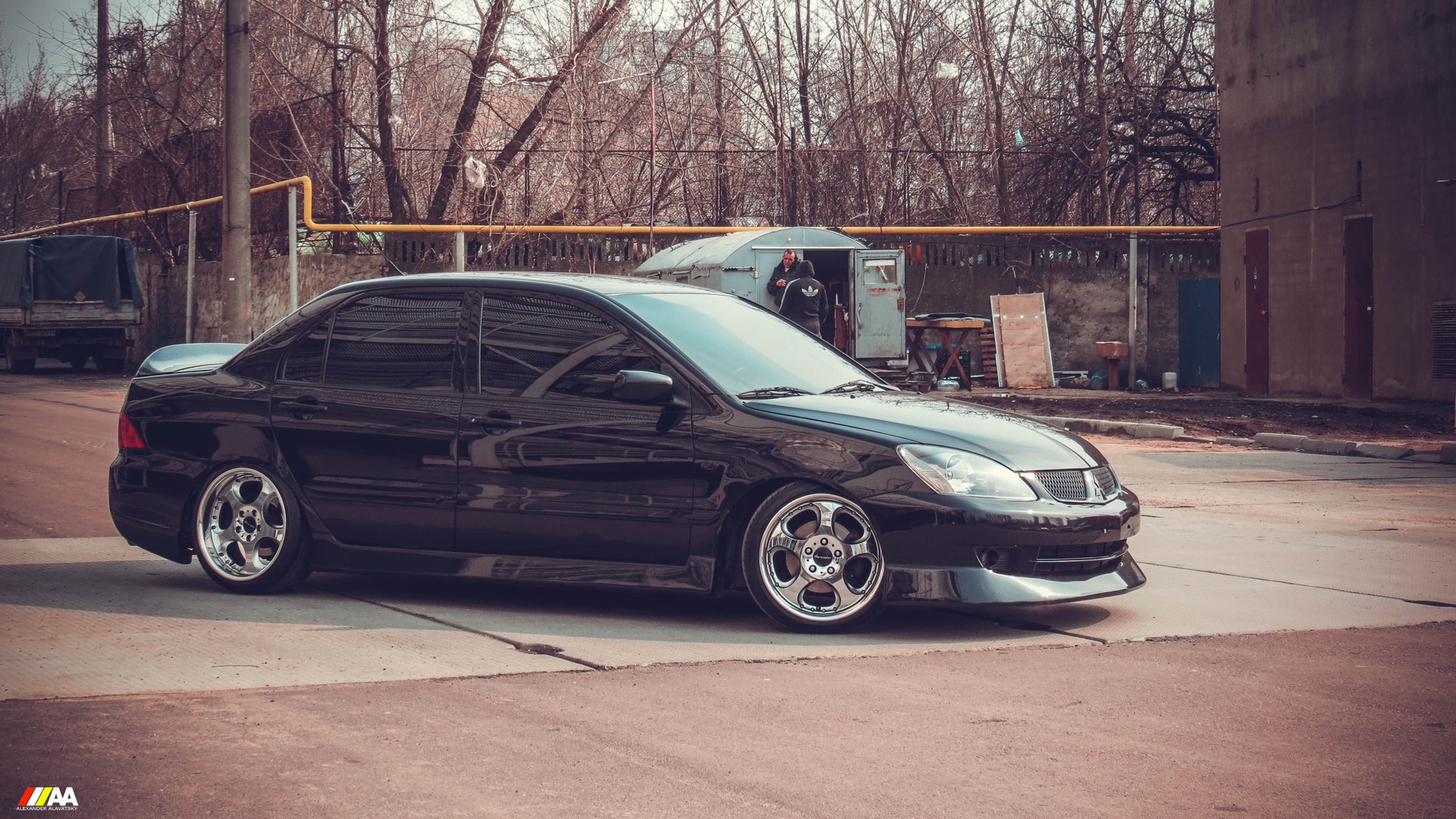 Mitsubishi Lancer 9 stance