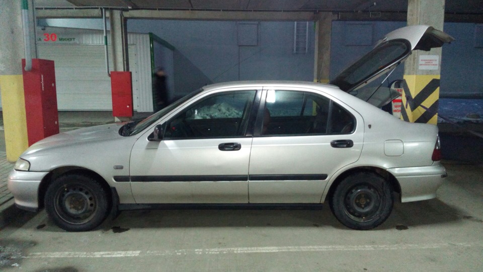 Переобулись — Rover 400 Mk2, 2 л, 1999 года | колёсные диски | DRIVE2