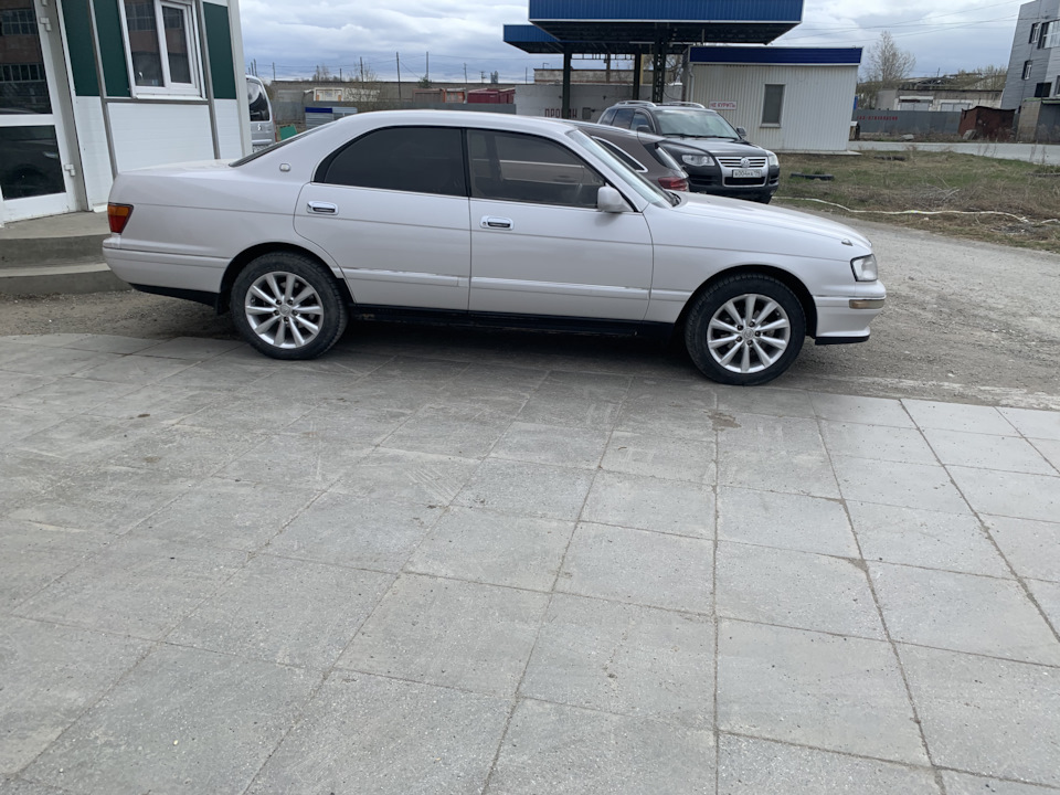 Амортизаторы с «занижением» — Toyota Crown (S140), 2 л, 1994 года ...