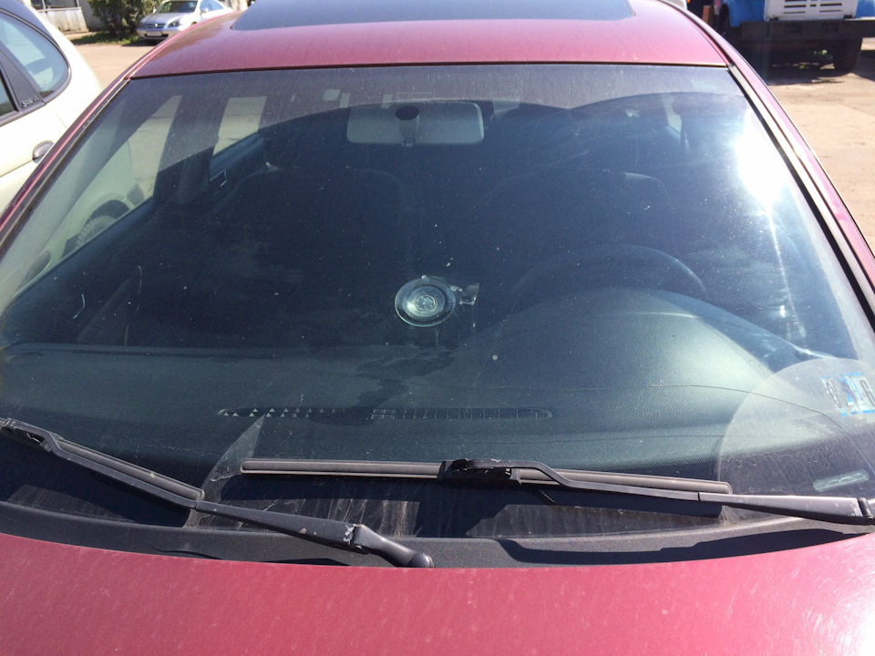 Готовимся к техосмотру 2, Замена лобового стекла — Volkswagen Passat B5 ...