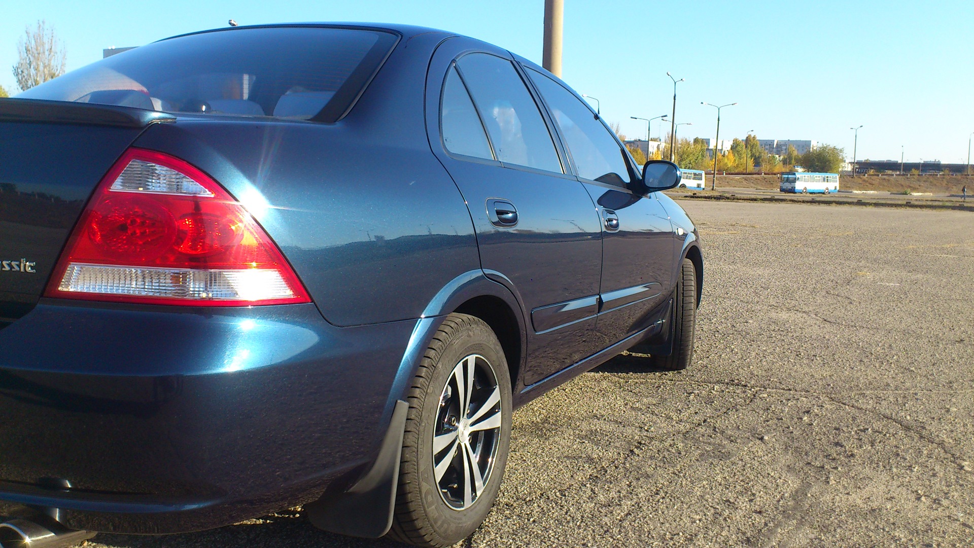 Nissan Almera Classic b10 антикрыло