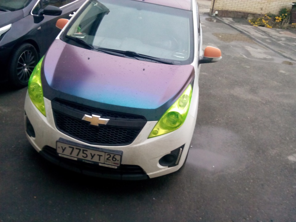 прикольчики — Chevrolet Spark (M300), 1 л, 2012 года | стайлинг | DRIVE2