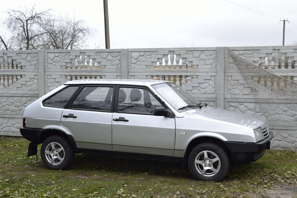 Замена колёс на зиму. — Lada 2109, 1,5 л, 2001 года | шины | DRIVE2