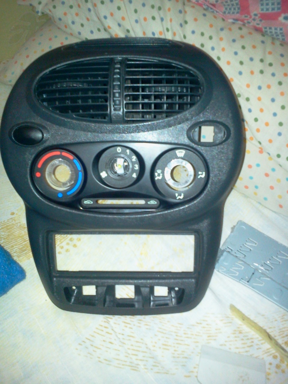 Обтяжка панели:) — Lada Калина хэтчбек, 1,6 л, 2010 года | стайлинг ...