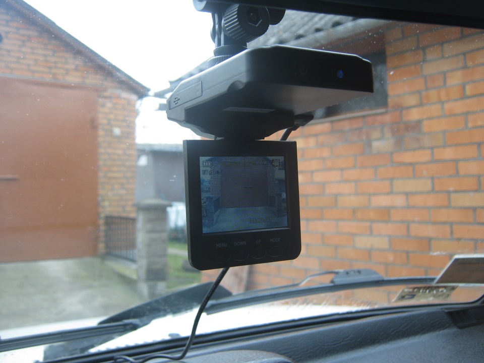 Видеорегистратор — Volkswagen Jetta II, 1,6 л, 1987 года | аксессуары ...