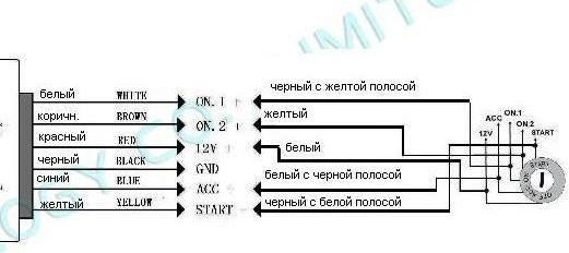 Xy q658 схема подключения