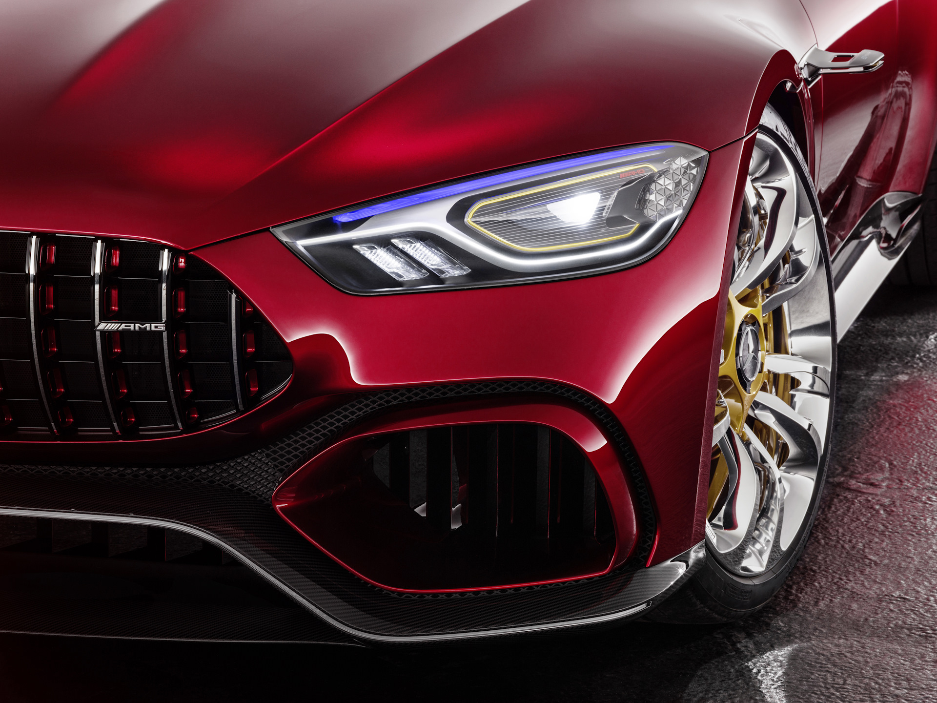 Мерседес Бенц AMG gt Concept 2018