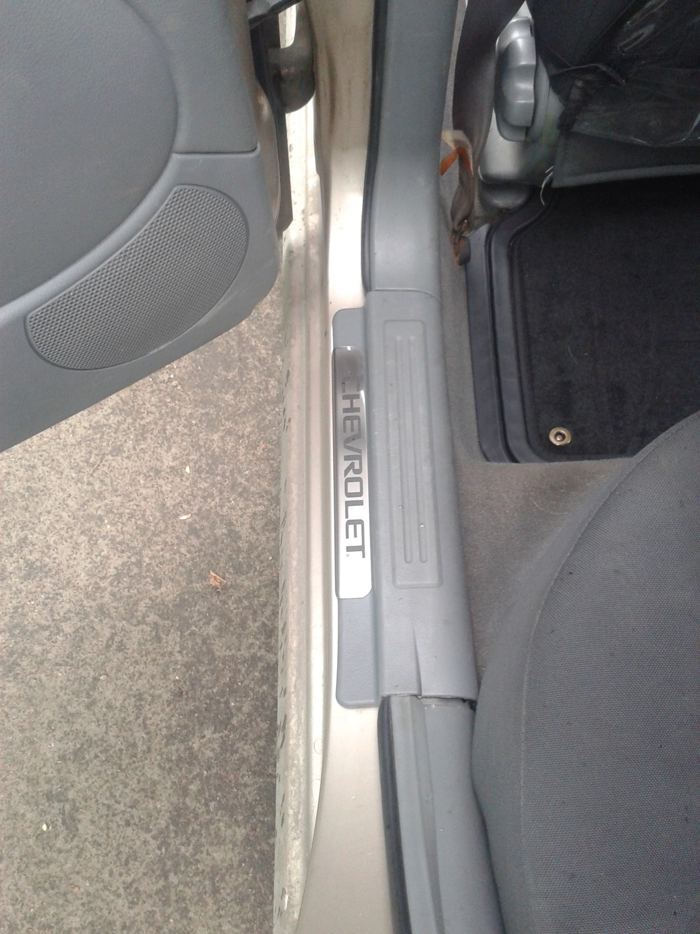 Накладки на пороги или и все таки мы мальчишки… ) — Chevrolet Lacetti ...