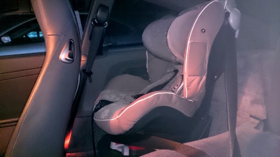 Первая запись… Про детское сиденье. — Porsche 911 (997), 3,8 л, 2006 ...