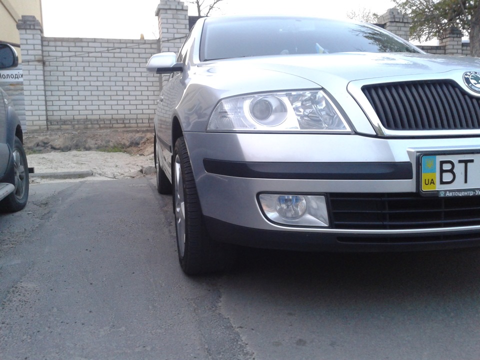 и мы переобулись)))… — Skoda Octavia A5 Mk2, 1,6 л, 2008 года ...