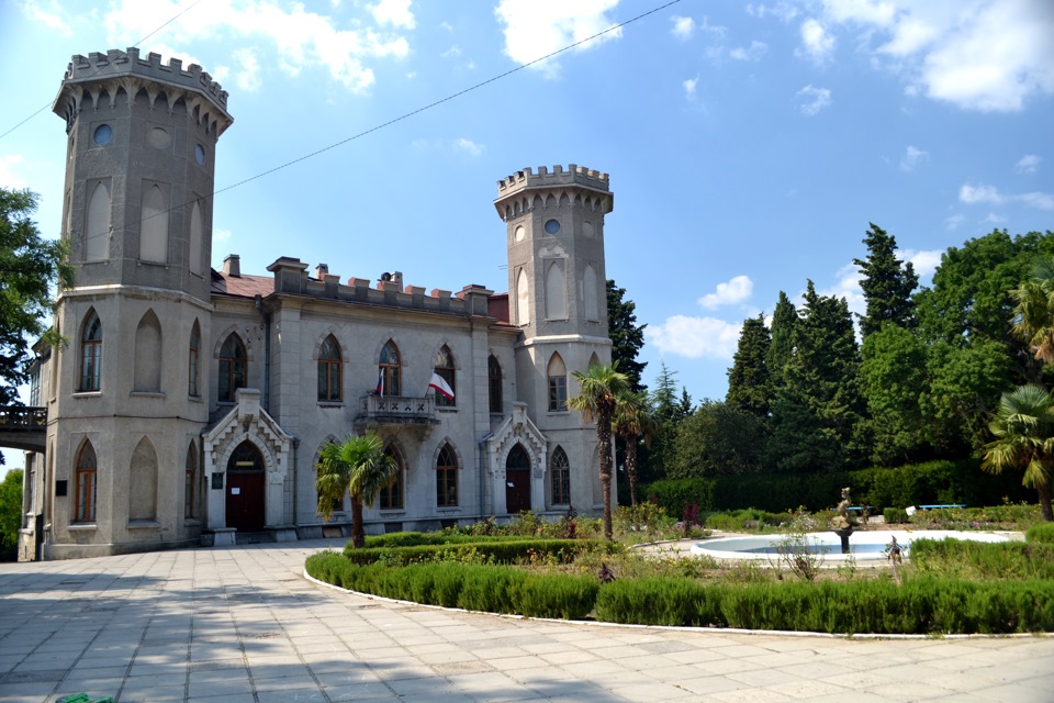 Лев толстой во Дворце графини Паниной Гаспра