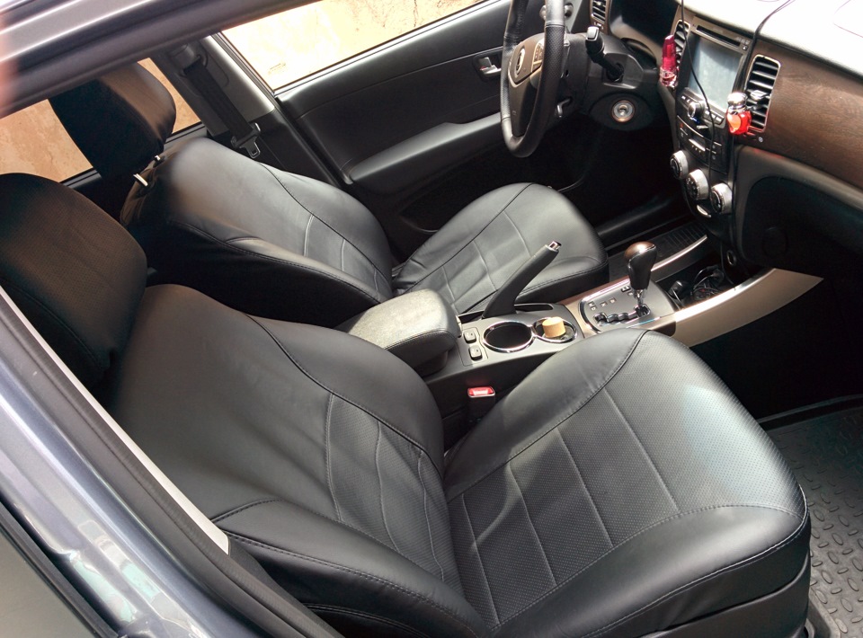 Чехлы — SsangYong Actyon (2G), 2 л, 2013 года | тюнинг | DRIVE2