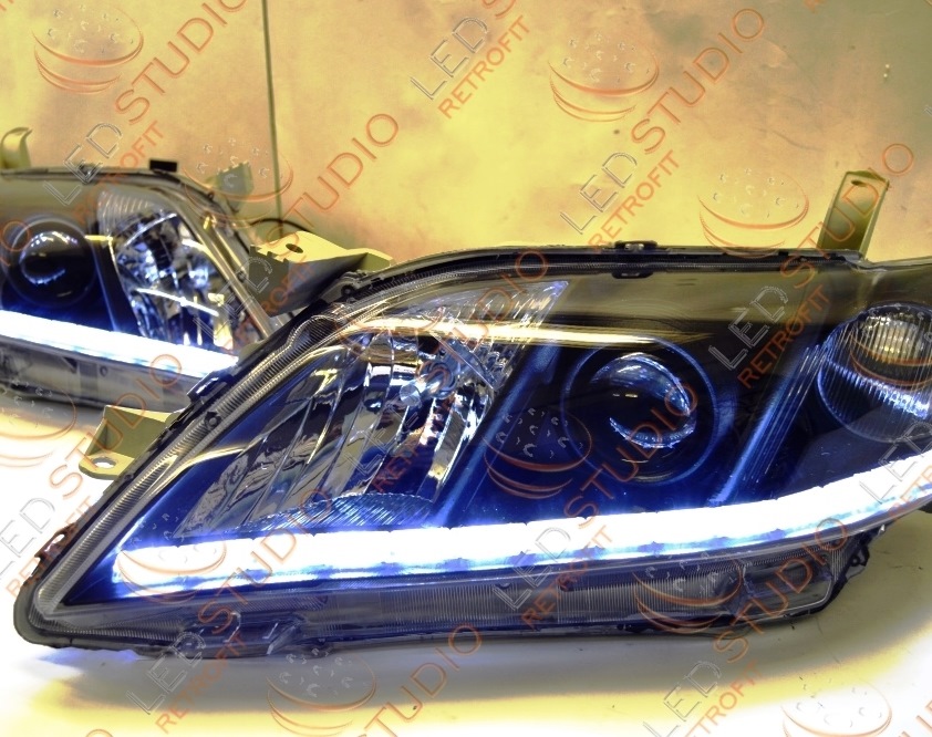 Как заменить фары камри 40 Бисветодиодные фары Toyota Camry V40 - Ledstudio на DRIVE2
