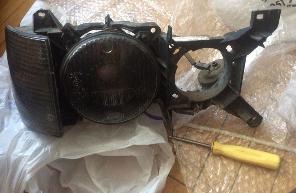 Hella Black =) замена стекла на модуле дальнего света)) — Volkswagen ...