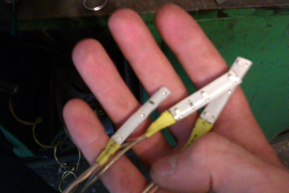 Подсветка — ГАЗ 31029, 2,4 л, 1995 года | своими руками | DRIVE2