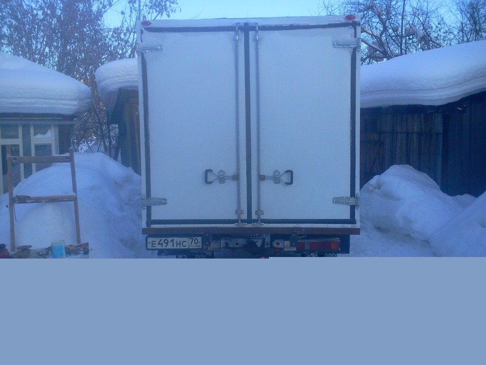 Термобудка почти готова ! — ГАЗ Газель, 2,4 л, 2006 года | кузовной ...