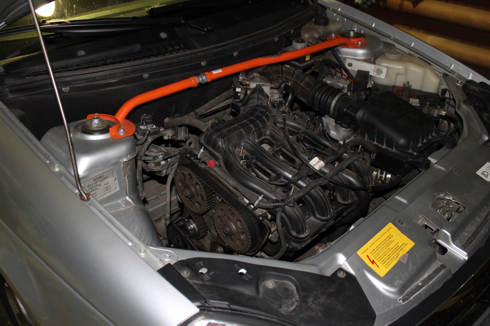 Шестерня ГРМ и шкив коленвала. — Lada Приора седан, 1,6 л, 2008 года ...