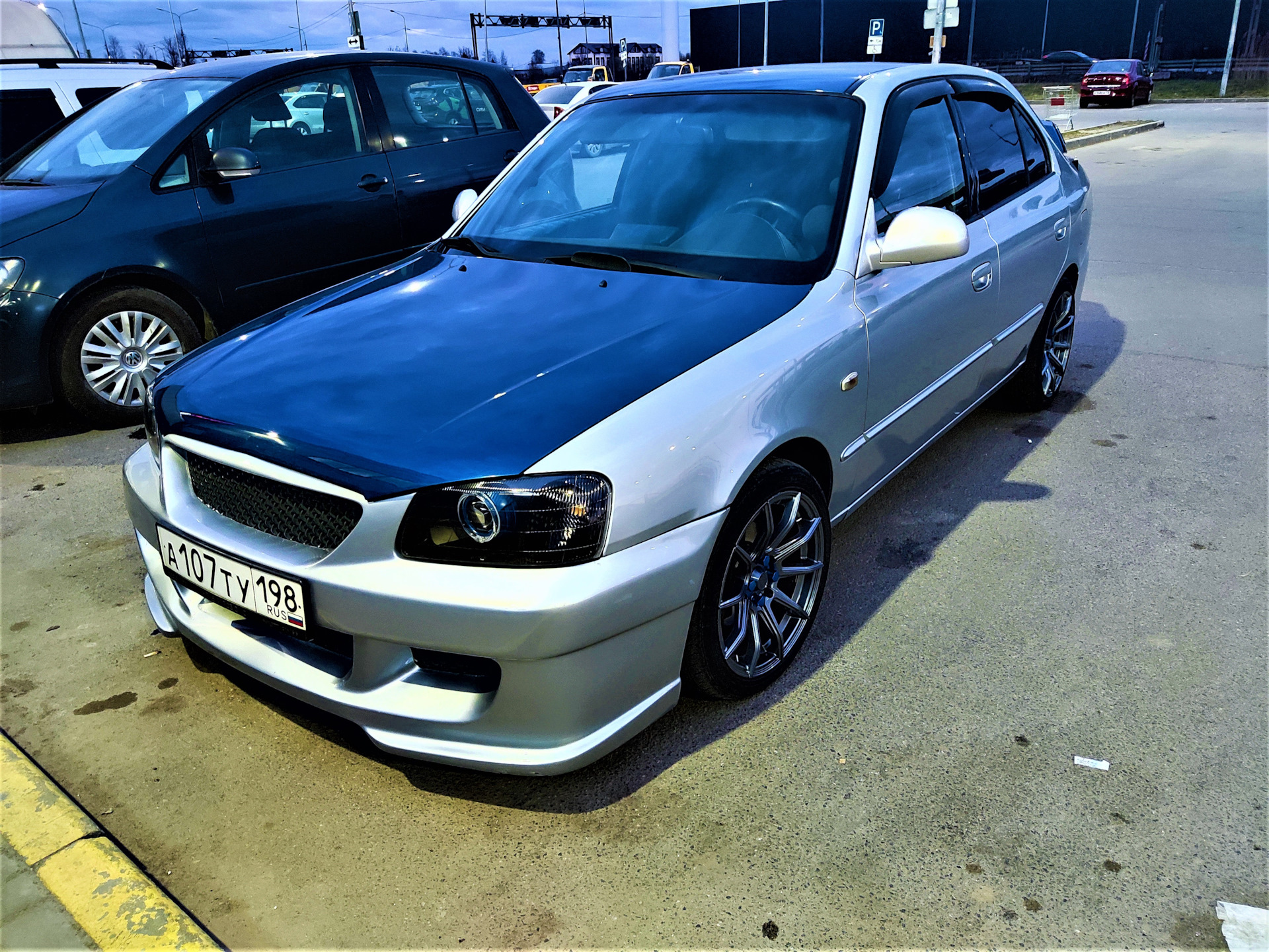 Shogun S10 16 7.0J ET30 4*100/114.3 — Hyundai Accent (2G), 1,5 л, 2008 года  | колёсные диски | DRIVE2