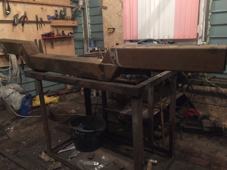 Силовой бампер из 120 трубы. — УАЗ 469, 2,7 л, 1982 года | тюнинг | DRIVE2