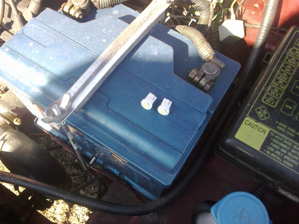 18 замена габаритных диодных ламп на диодные лампы более мощные ...