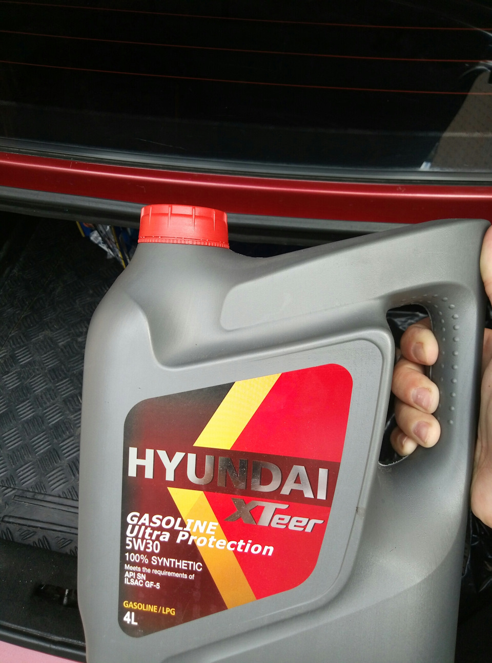 Очередная замена масла — Hyundai Accent (2G), 1,5 л, 2004 года ...
