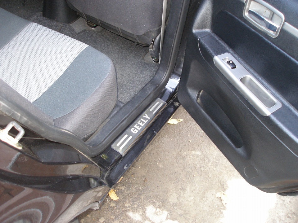 Пороги — Geely CK, 1,5 л, 2011 года | аксессуары | DRIVE2