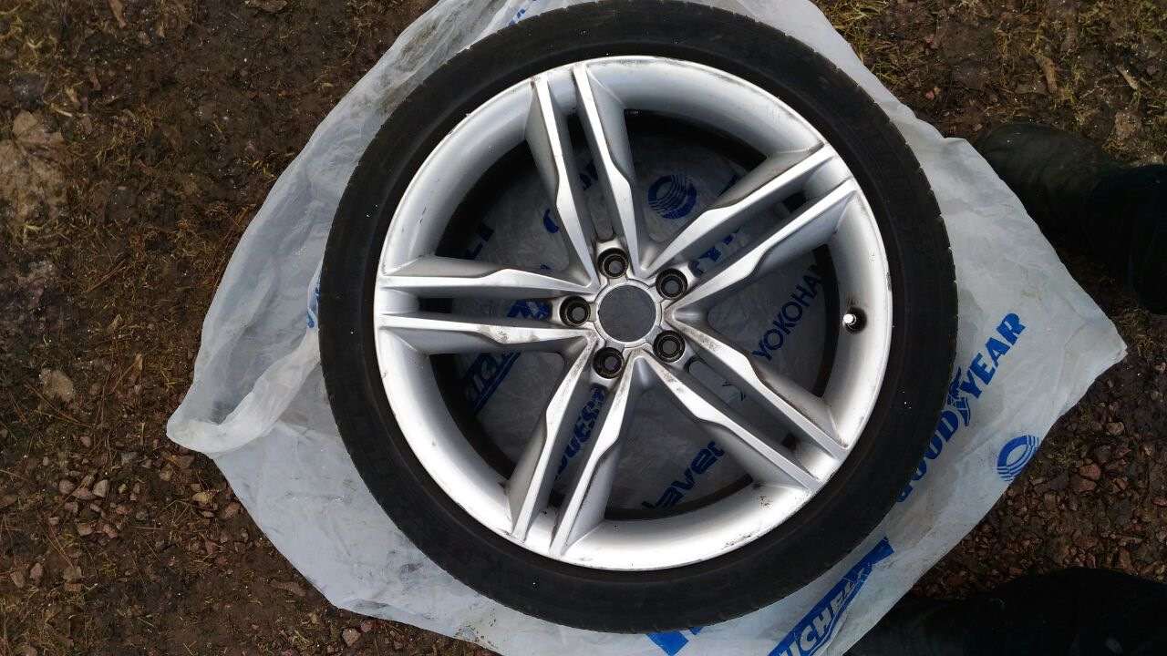 Диски audi R19 (ауди R 19) оригинал — Audi A5 (1G), 2 л, 2010 года ...