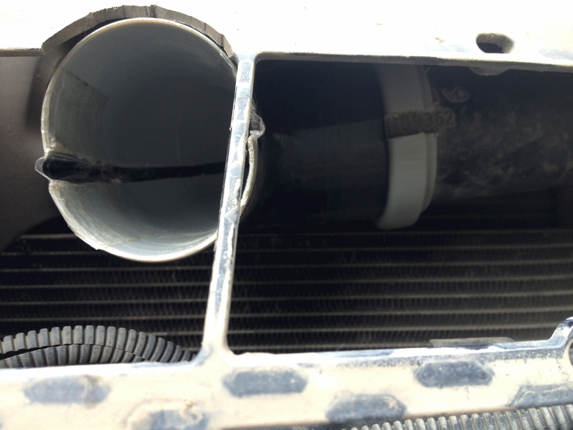 доработка воздухозаборника Lada Приора седан, 1,6 л, 2010 года тюнинг DRIVE2