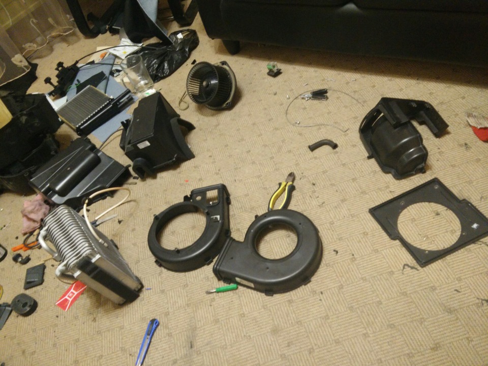 "Хочу тишину!" (часть 2) или ШВИ и доработка печки и панели. — Lada ...