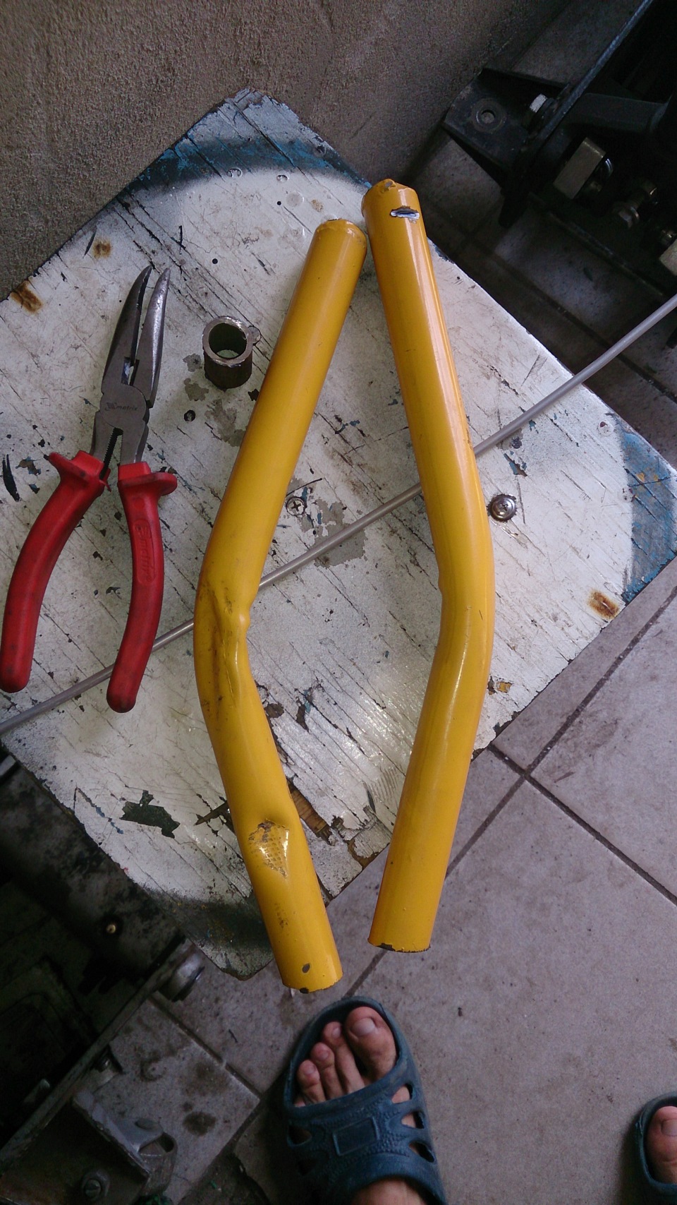 растяжка передних стоек — Lada 2109, 1,3 л, 1987 года | своими руками ...