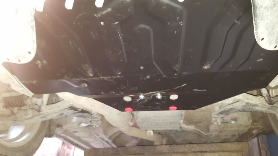 Установка Авто брони ( Защита ДВС) — Subaru Forester (SH), 2,5 л, 2008 ...