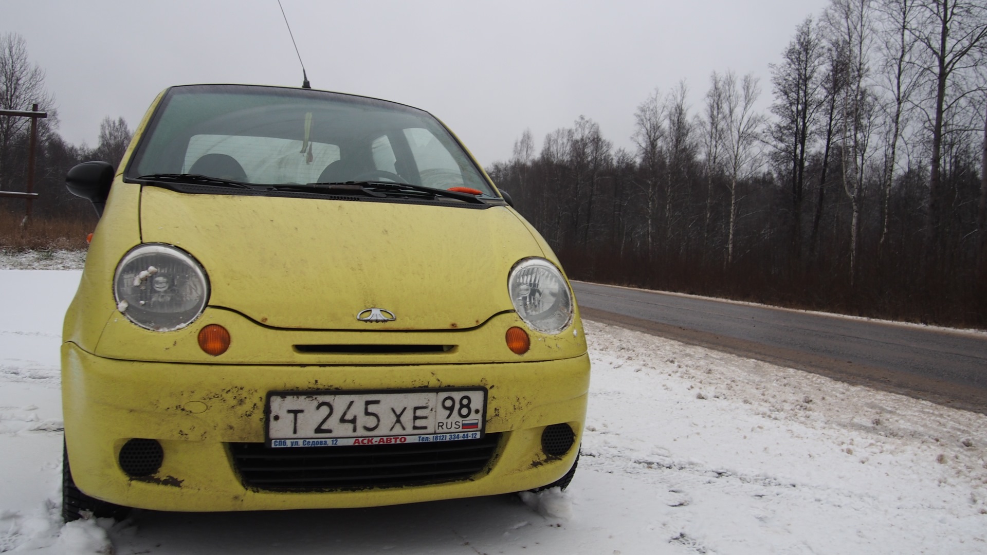 Daewoo Matiz (M100, M150) 0.8 бензиновый 2008 | бешанный лимон на DRIVE2