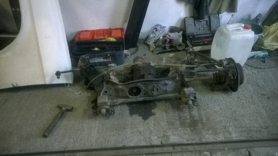 Задняя подвеска)) — ГАЗ 3110, 2,5 л, 2000 года | тюнинг | DRIVE2