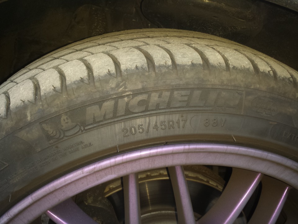 Michelin Primacy 3 — Mitsubishi Lancer IX, 1,6 л, 2006 года | шины | DRIVE2