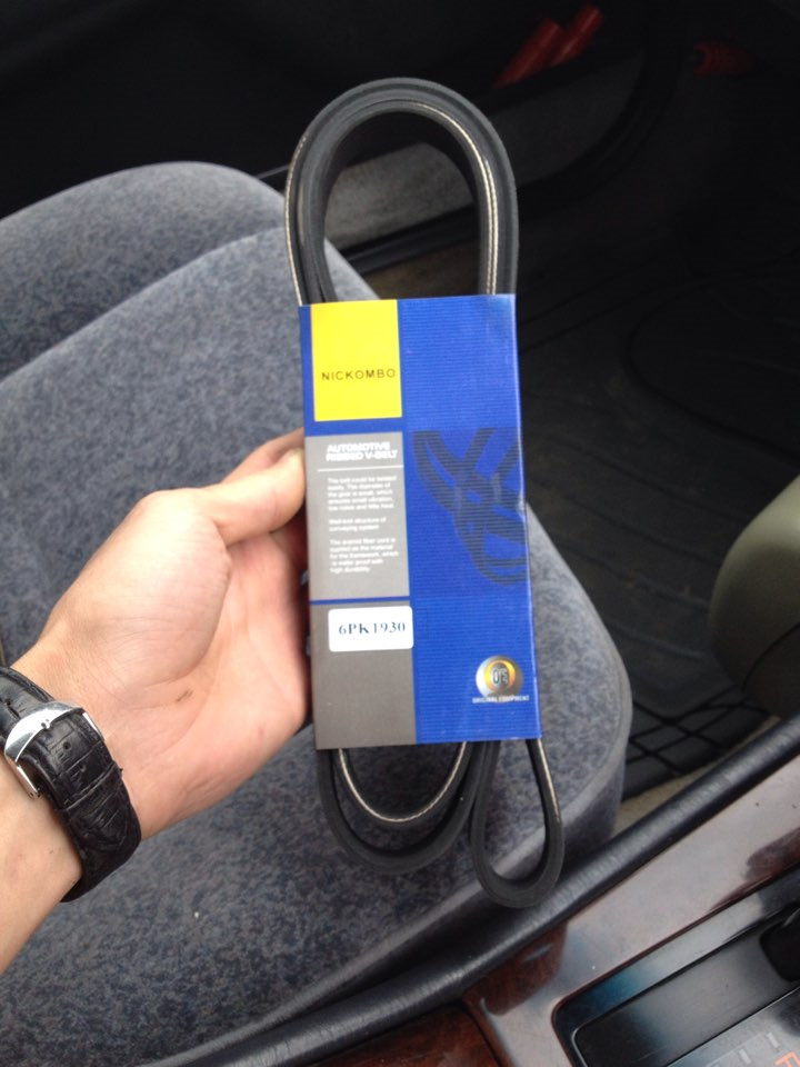 Навесной ремень приказал долго жить — Toyota Crown (S150), 3 л, 1998 ...