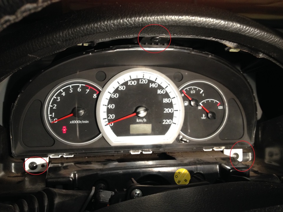 Пересвет приборки — Chevrolet Lacetti Sedan, 1,6 л., 2007 года | тюнинг ...