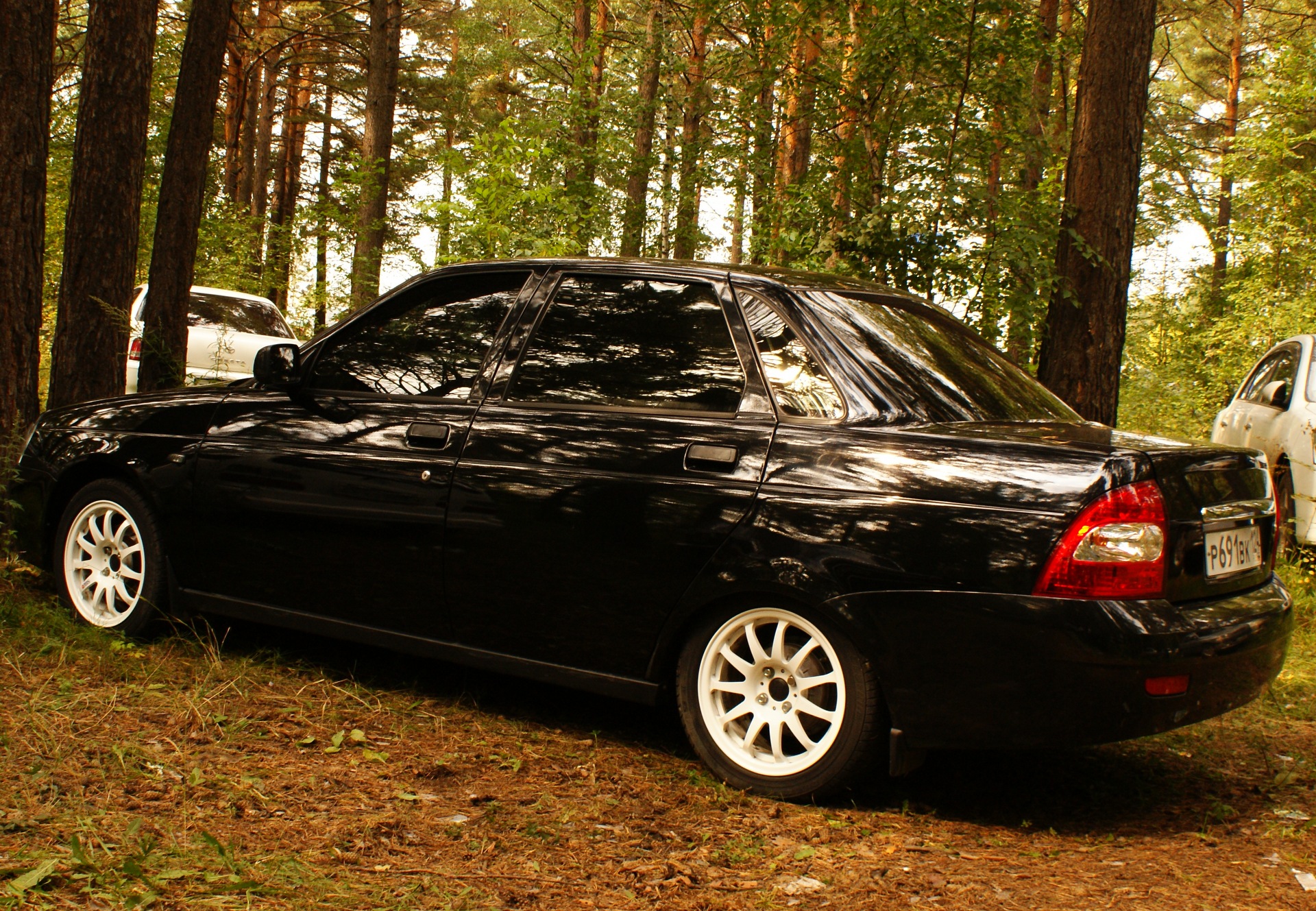 День авиации г.Красноярск аэропорт Емельяного — LADA Приора седан, 1,6 ...