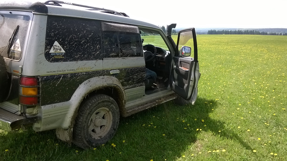 вибрация при включении задней скорости — Mitsubishi Pajero (2G), 2,8 л ...