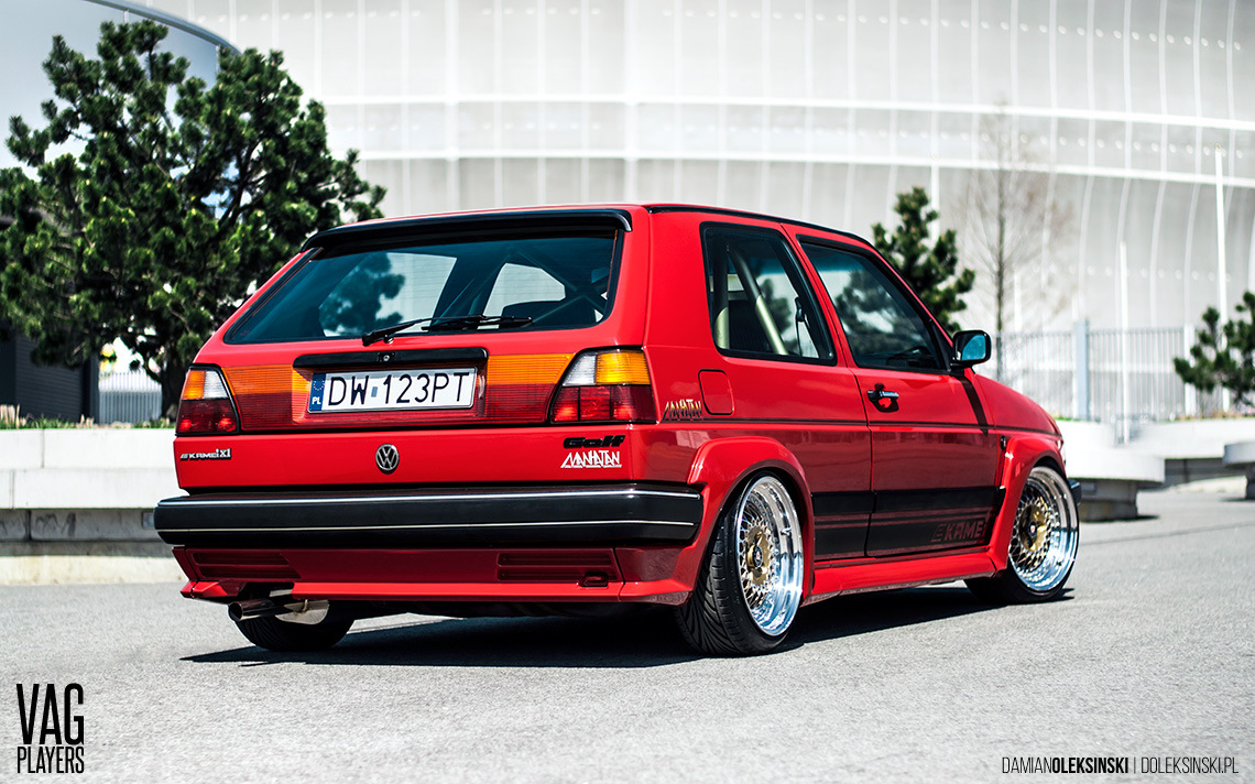 Golf 2 задние