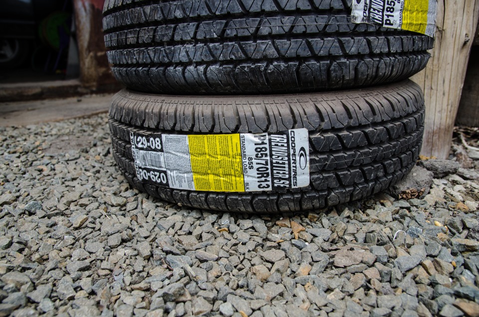 CooperTires P185\70R13 A/T — продам, почти даром — DRIVE2