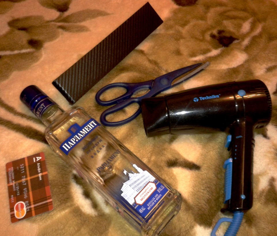 Оклейка панели карбоном (пробы) — Lada 21083, 1,5 л, 1998 года | тюнинг ...