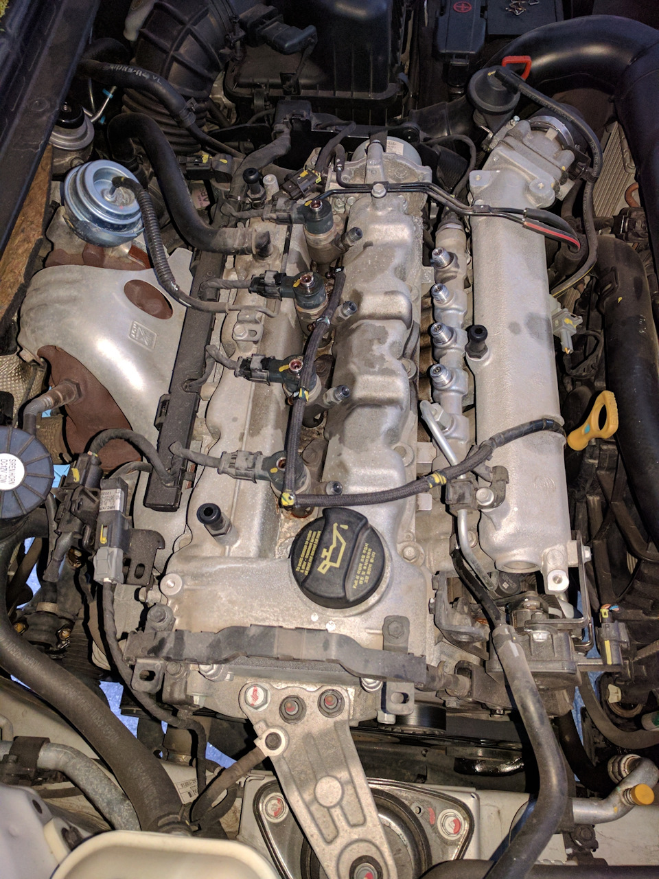 Цокот в двигателе на низких оборотах при нагрузке Ч2 — Hyundai i30 CW I ...