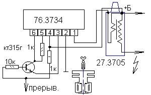 761 3734 схема подключения