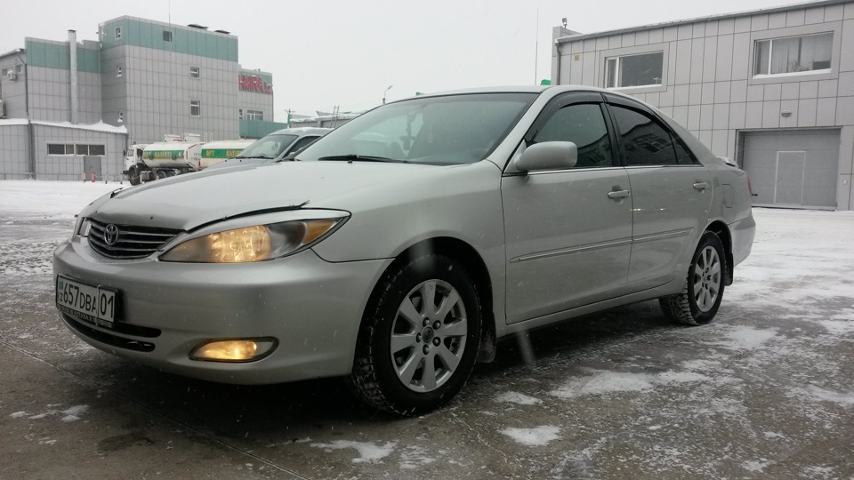 снятие штатной магнитолы — Toyota Camry (XV30), 3 л, 2003 года ...