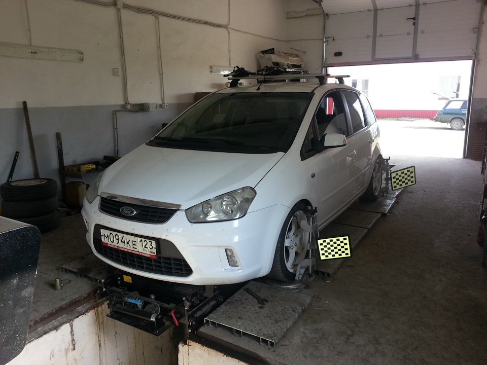 Просели Eibach — Ford C-Max I, 2 л, 2007 года | визит на сервис | DRIVE2