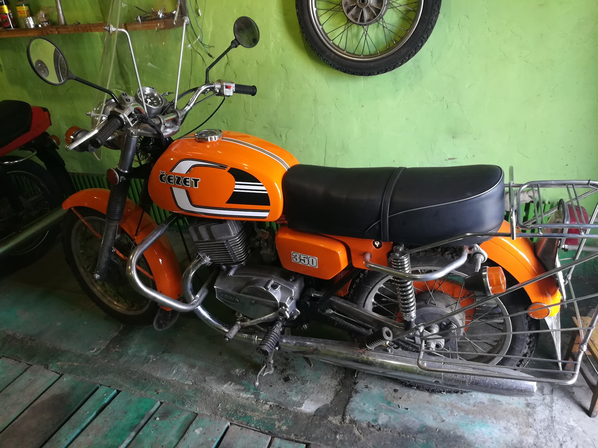 Мотоцикл Ява Чезет 350