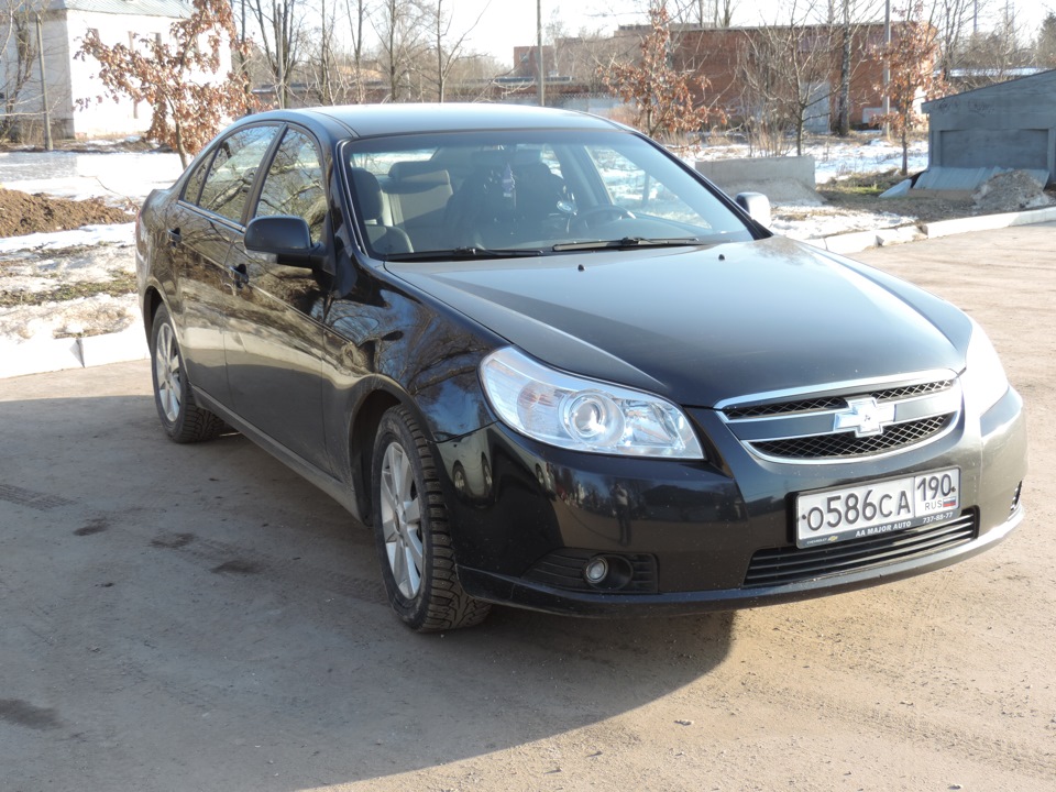 Новые ФОТКИ Chevrolet Epica 2 л 2011 года фотография DRIVE2