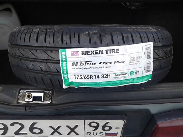 Летняя резина Nexen — Lada 2114, 1,6 л, 2007 года | шины | DRIVE2