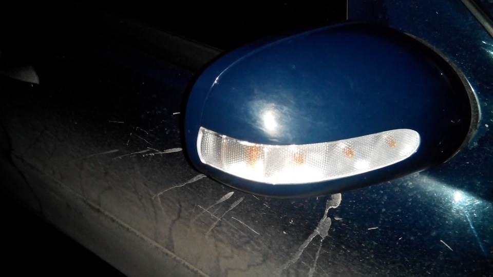 Повторители поворотников — Mercedes-Benz C-class (W203), 1,8 л, 2004 ...