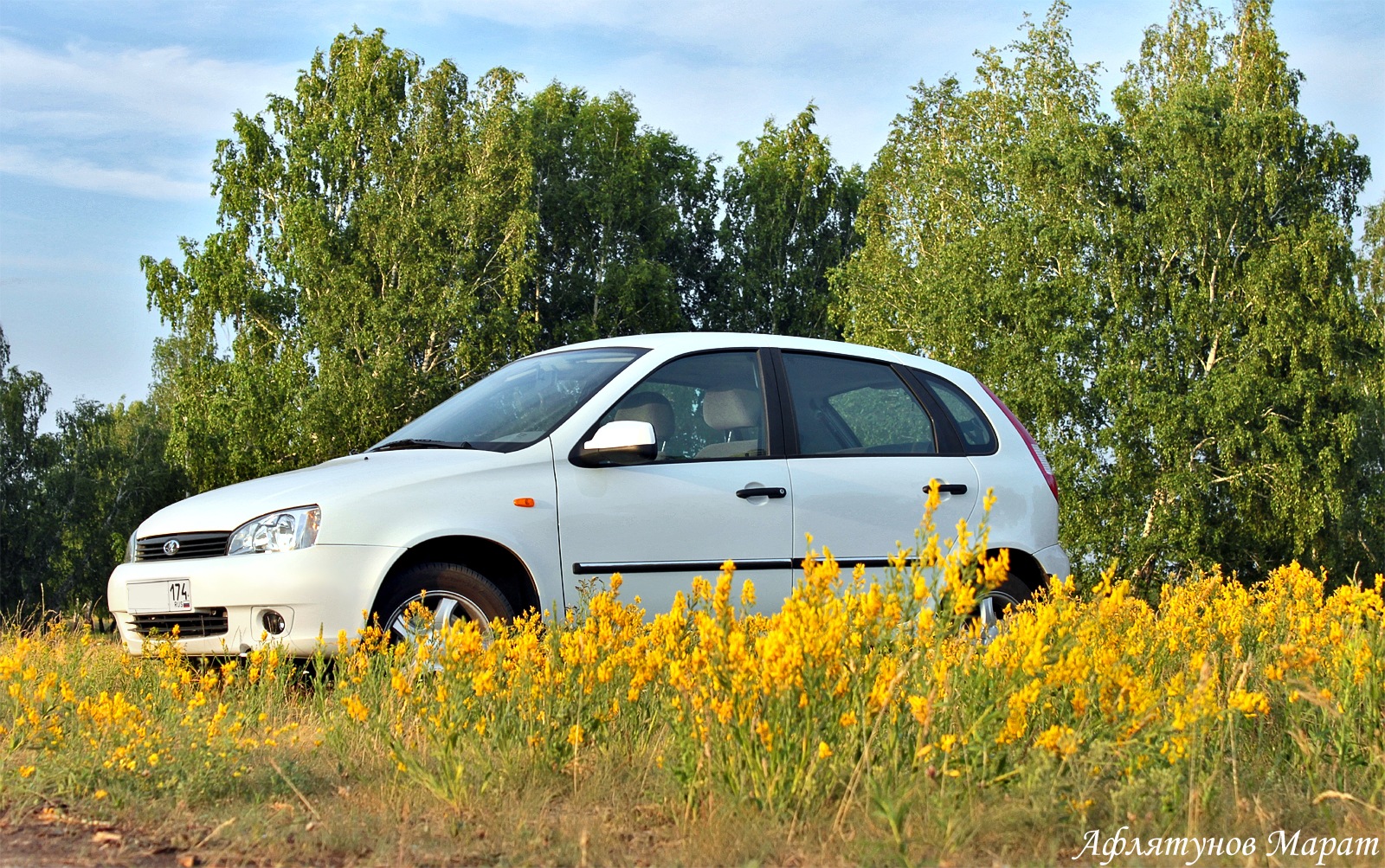 Калина авто фото Лето! - Lada Калина хэтчбек, 1,6 л, 2010 года фотография DRIVE2